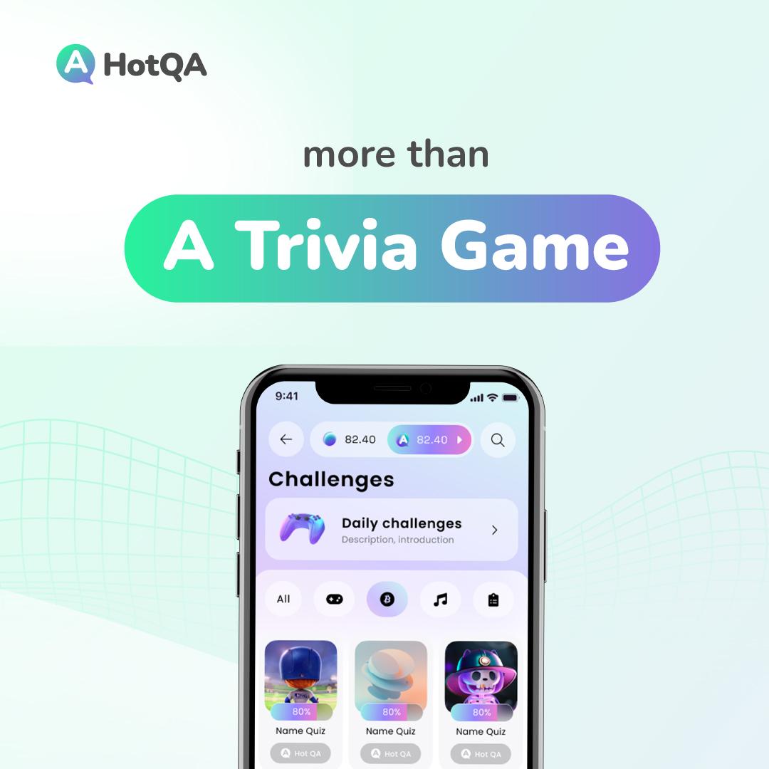 hotQA - Play To Learn, Answer To Earn